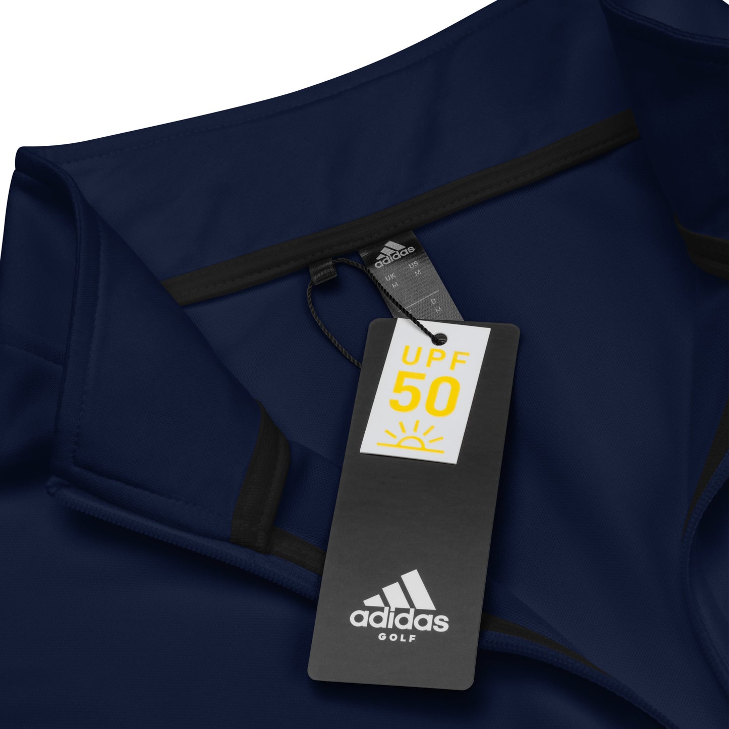 FitBirdie Golf x Adidas Golf Quarter Zip Pullover - Navy Blue