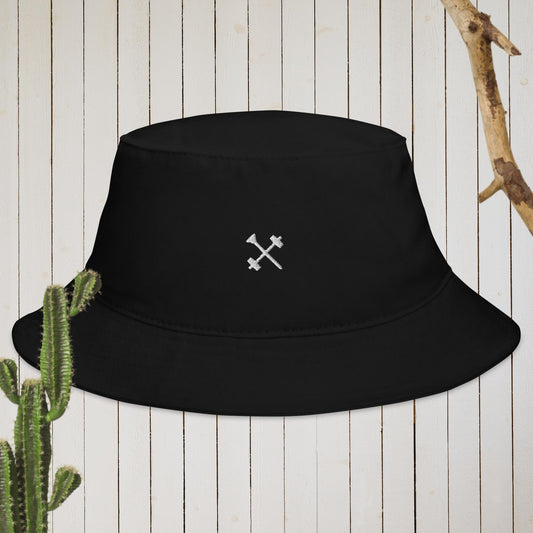 FitBirdie Golf Bucket Hat - Black