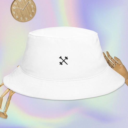FitBirdie Golf Bucket Hat - White