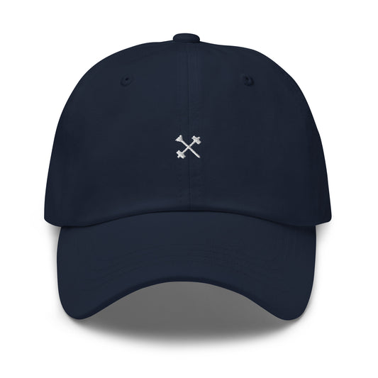 FitBirdie Golf Dad Hat - Navy Blue