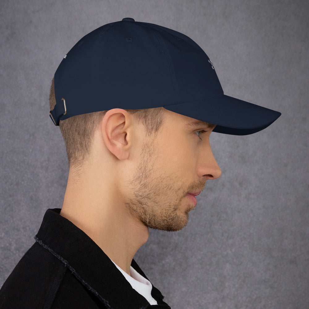 FitBirdie Golf Dad Hat - Navy Blue