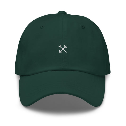 FitBirdie Golf Dad Hat - Fringe Green