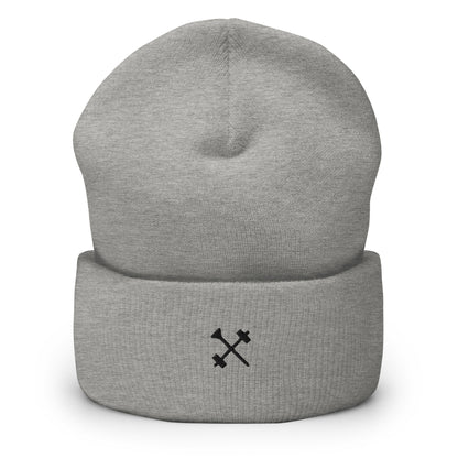 FitBirdie Spring + Fall Warm Golf Beanie - Heather Grey